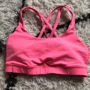 Lululemon Energy Bra - Flashlight